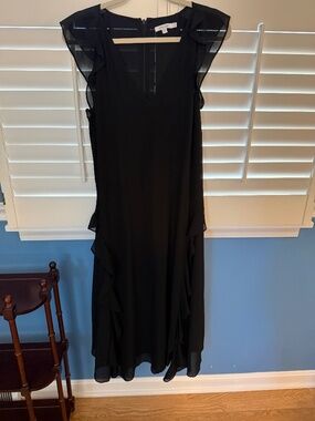 Chico's NWT Black Midi length dress. (Chico size 2.5)